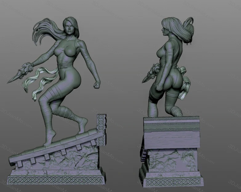 BrunoArt3D 漫威 灵蝶