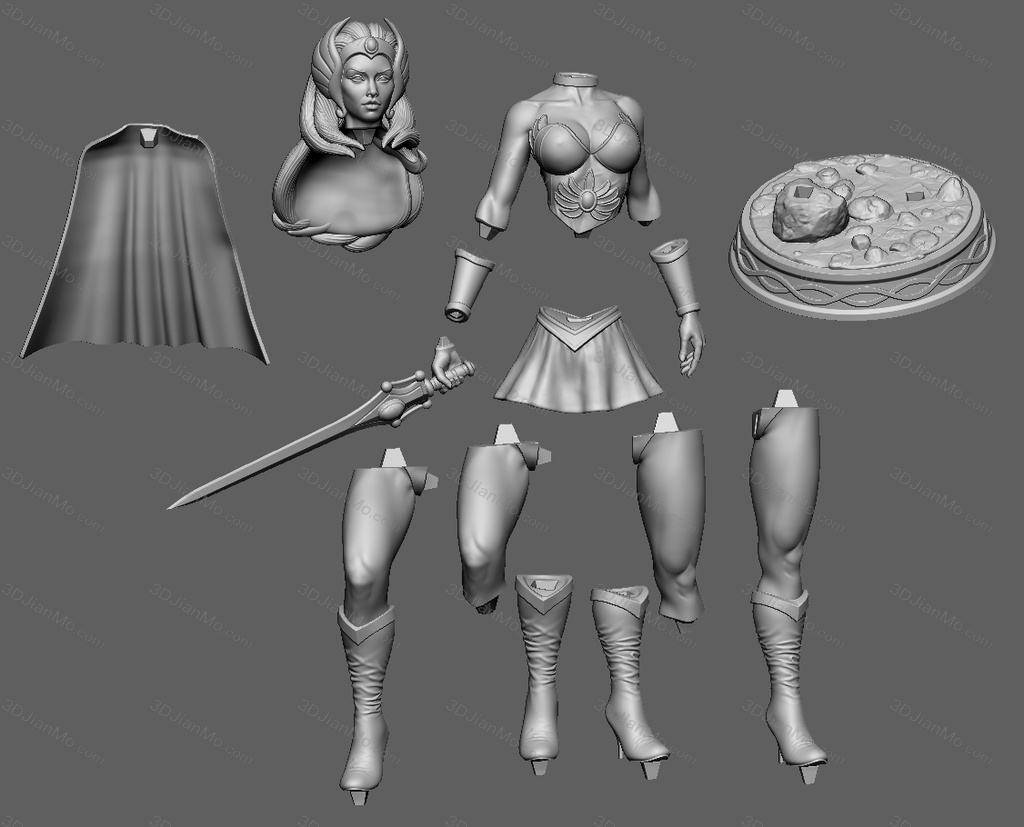 ABE3D 非凡的公主希瑞 希瑞