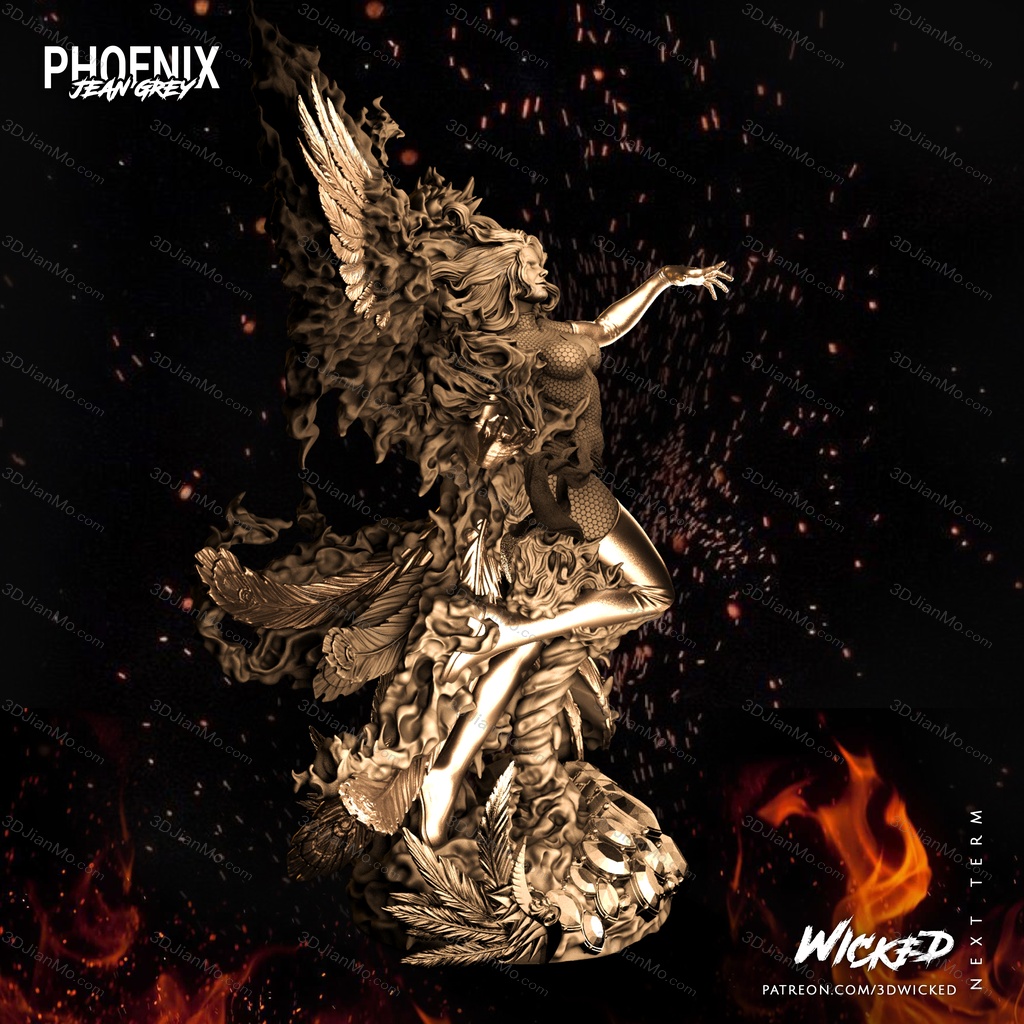 3DWicked 漫威 凤凰女