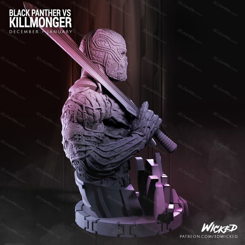 3DWicked 漫威 艾瑞克·克尔芒戈