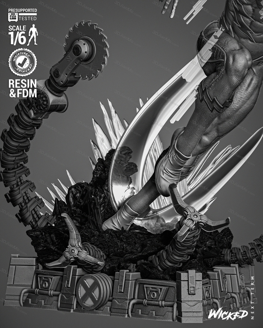 3DWicked 漫威 快银