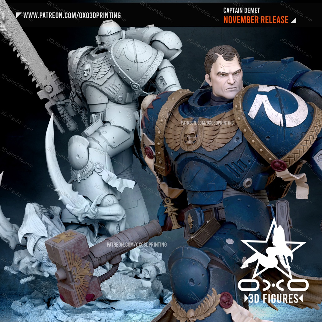 OXO3D 战锤40K 星际战士