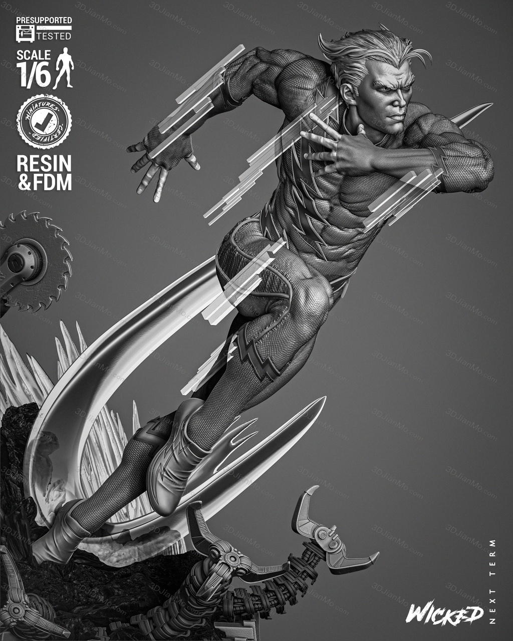 3DWicked 漫威 快银