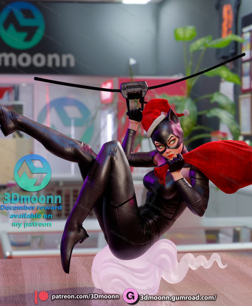 3Dmoonn DC漫画 猫女