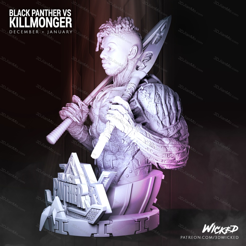 3DWicked 漫威 艾瑞克·克尔芒戈