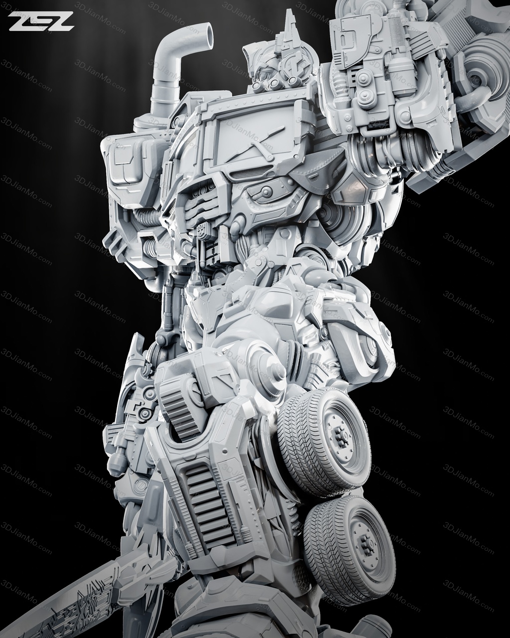 ZEZ STUDIOS 变形金钢 擎天柱