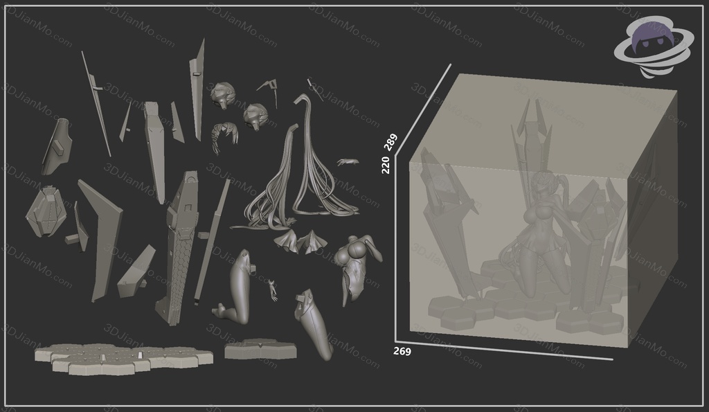 Kuru Figure 妮姬:胜利女神 灰姑娘