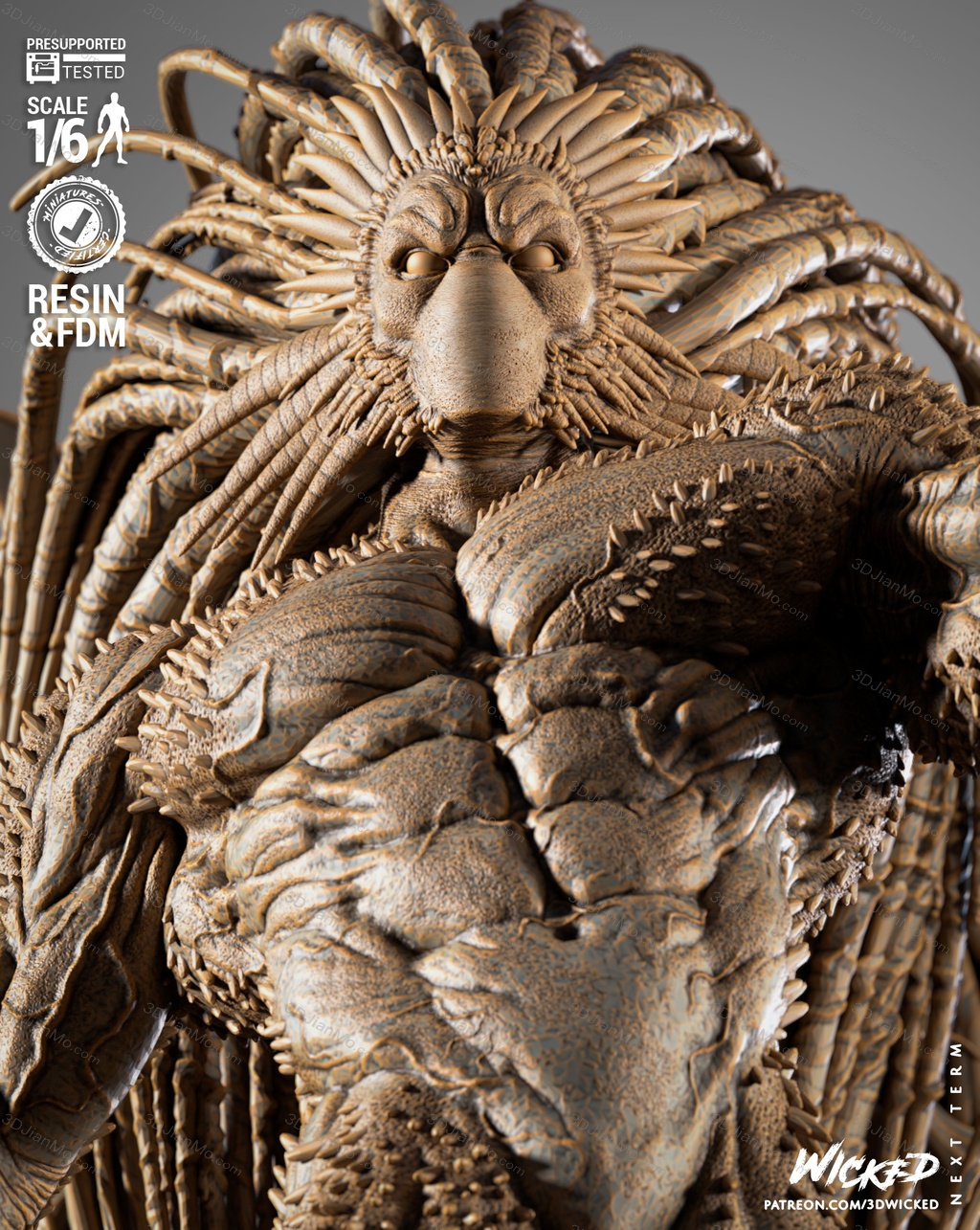 3DWicked 漫威 黑心怪