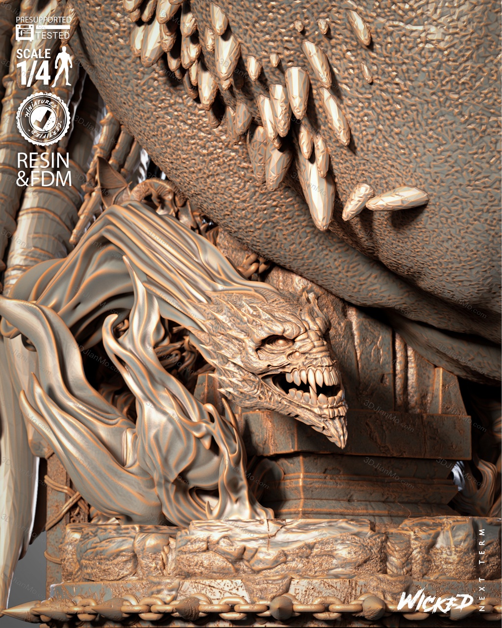 3DWicked 漫威 黑心怪