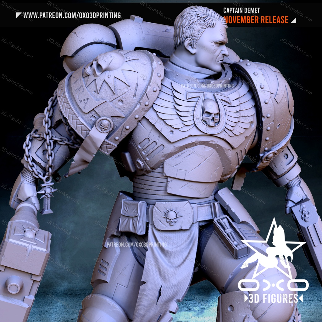 OXO3D 战锤40K 星际战士