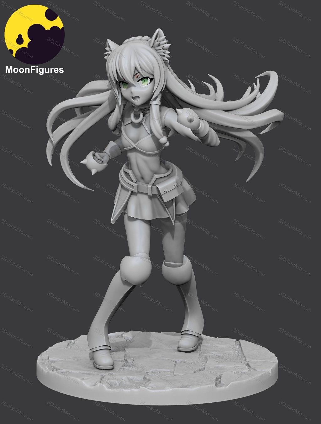 Moon Figures 异世界魔王与召唤少女的奴隶魔术 蕾姆‧嘉蕾邬