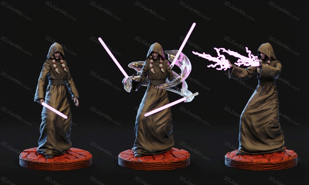 STL Project 星球大战 达斯·特拉娅