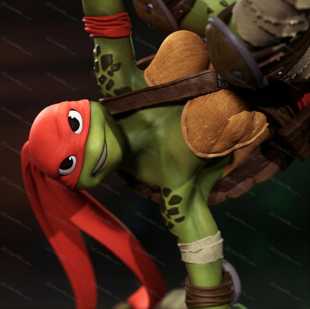 Peach Figure 忍者神龟 拉斐拉