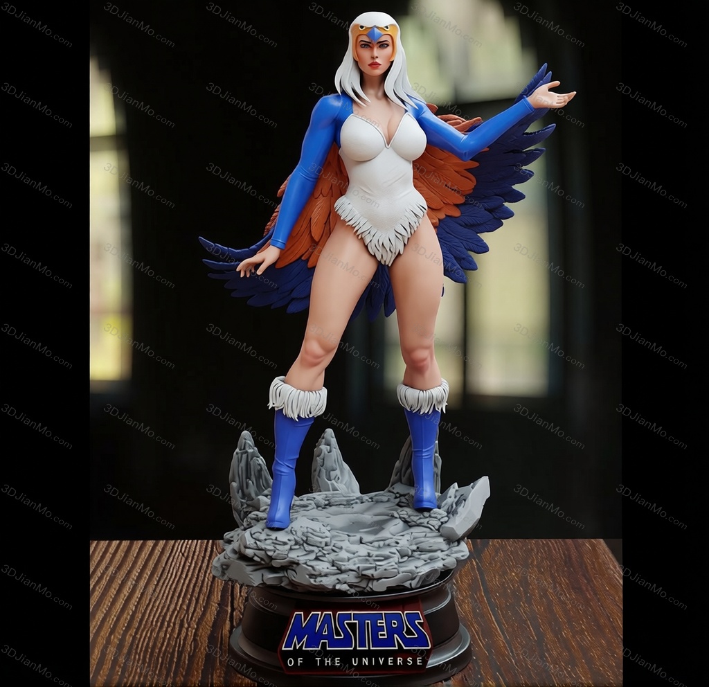 BrunoArt3D 宇宙的巨人希曼 鹦鹉仙子