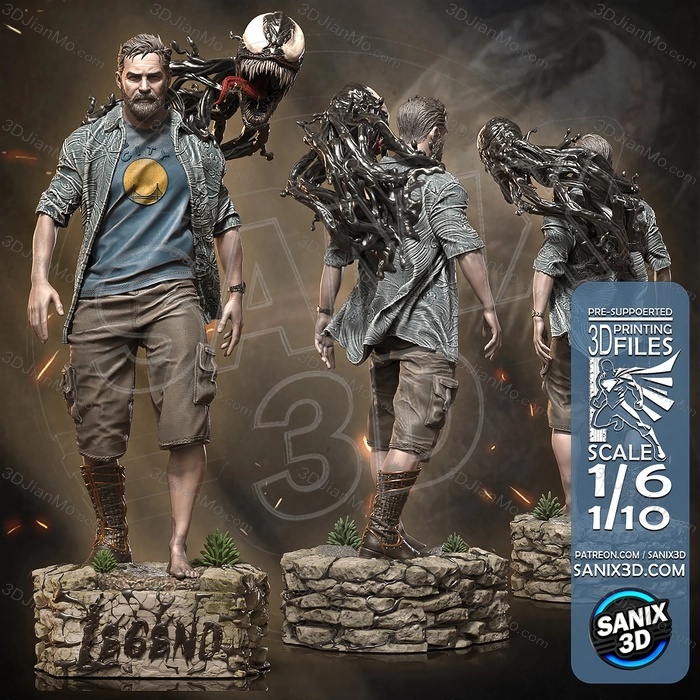 Sanix3d 漫威 毒液 最后一舞