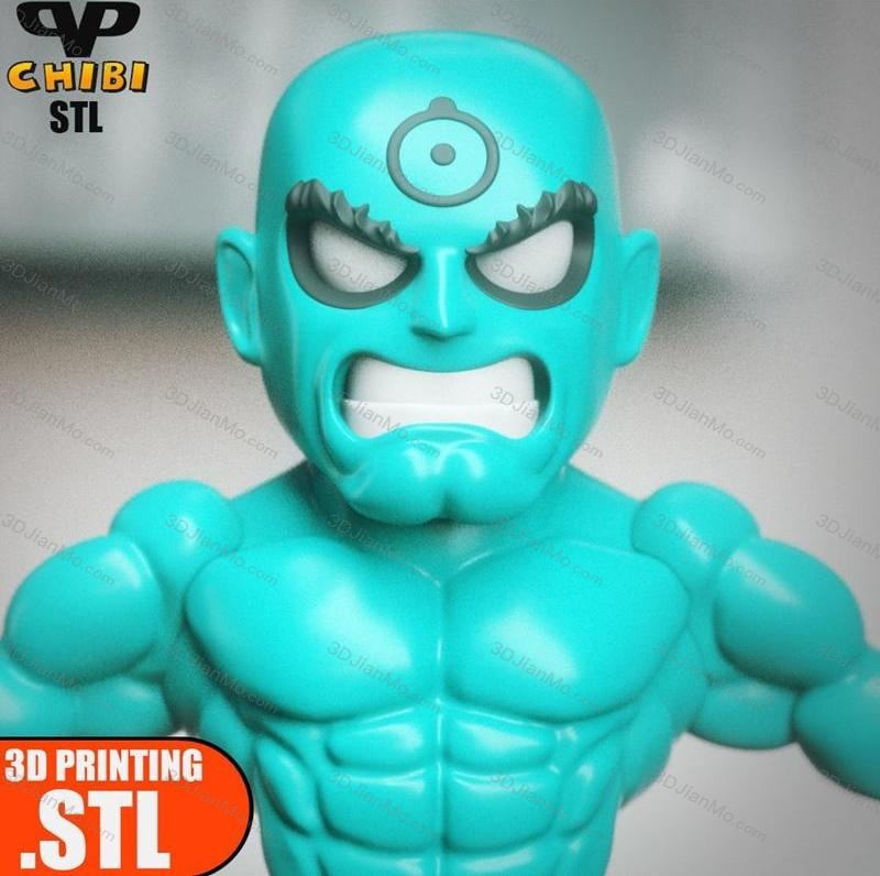 Chibi STL DC漫画 曼哈顿博士