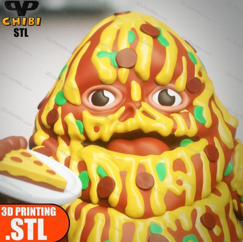 Chibi STL 外星奇缘 赫特人披萨