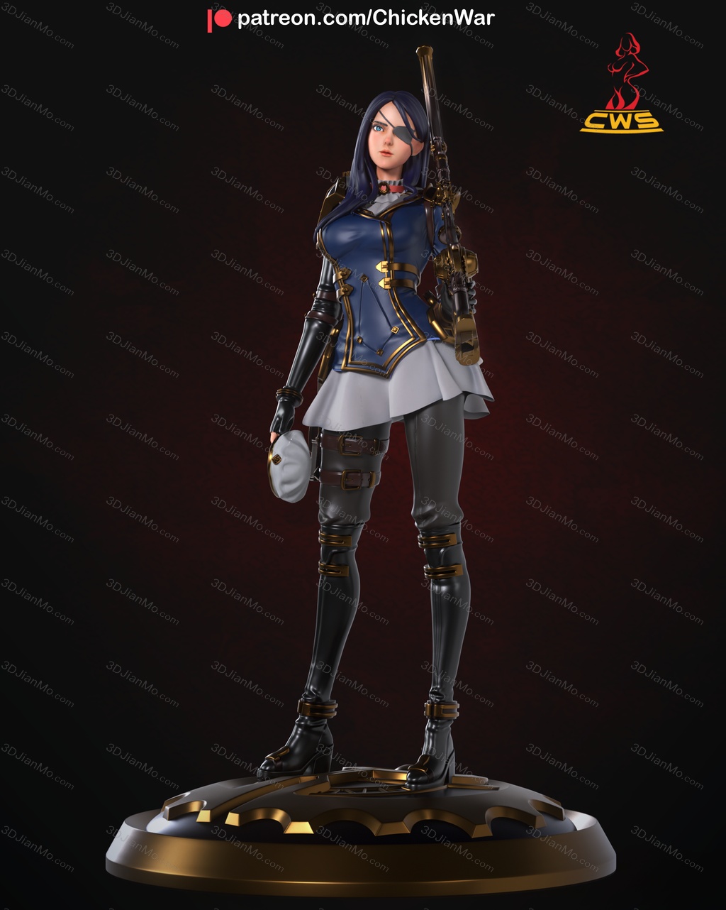 CW Studio 英雄联盟 双城之战 凯特琳