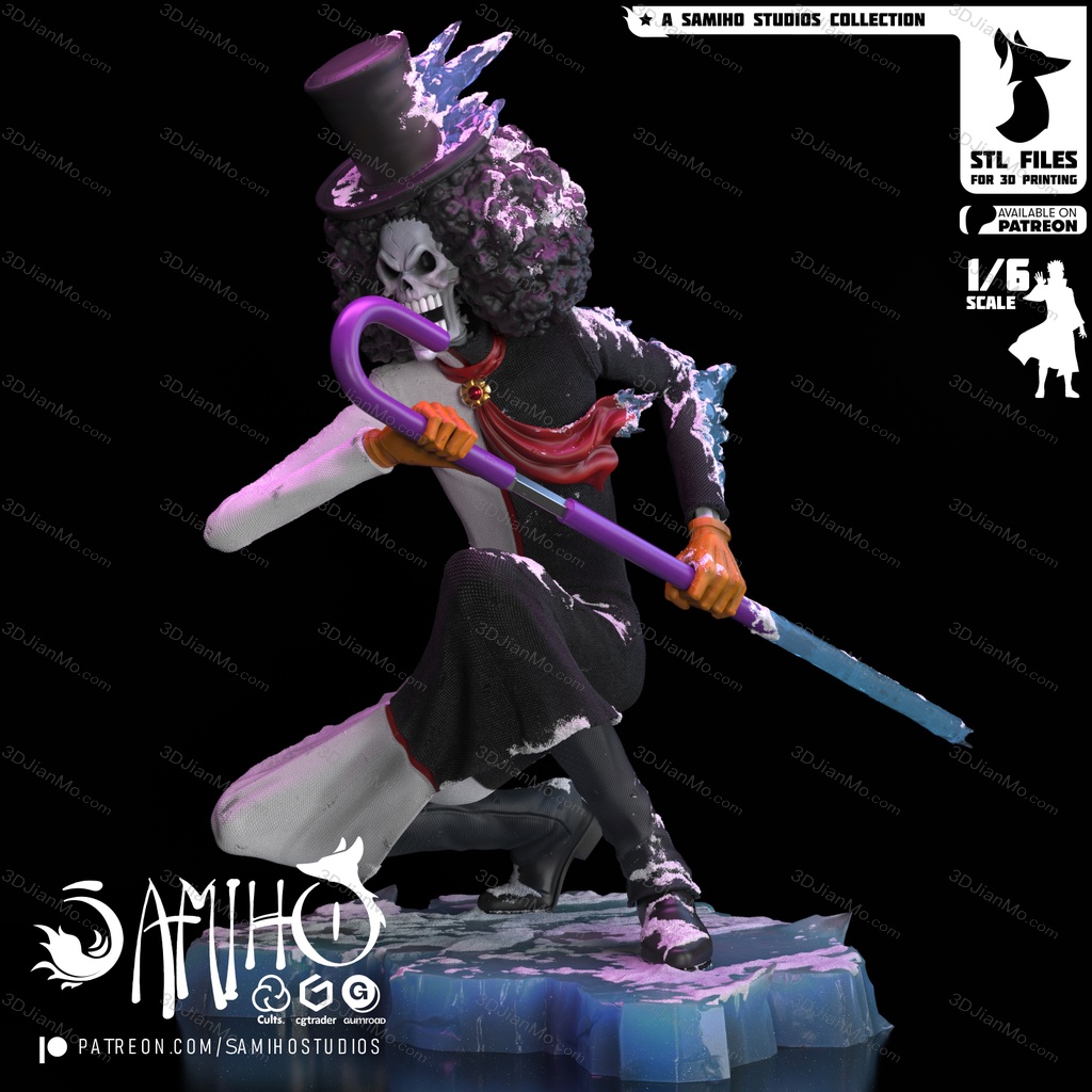 Samiho 海贼王 布鲁克