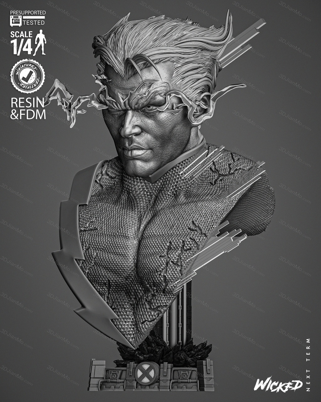 3DWicked 漫威 快银