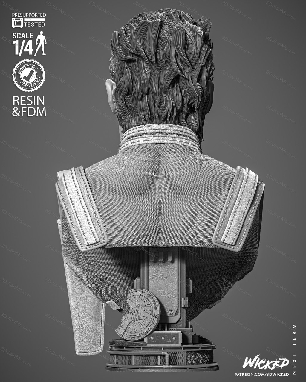 3DWicked 漫威 尼克·弗瑞