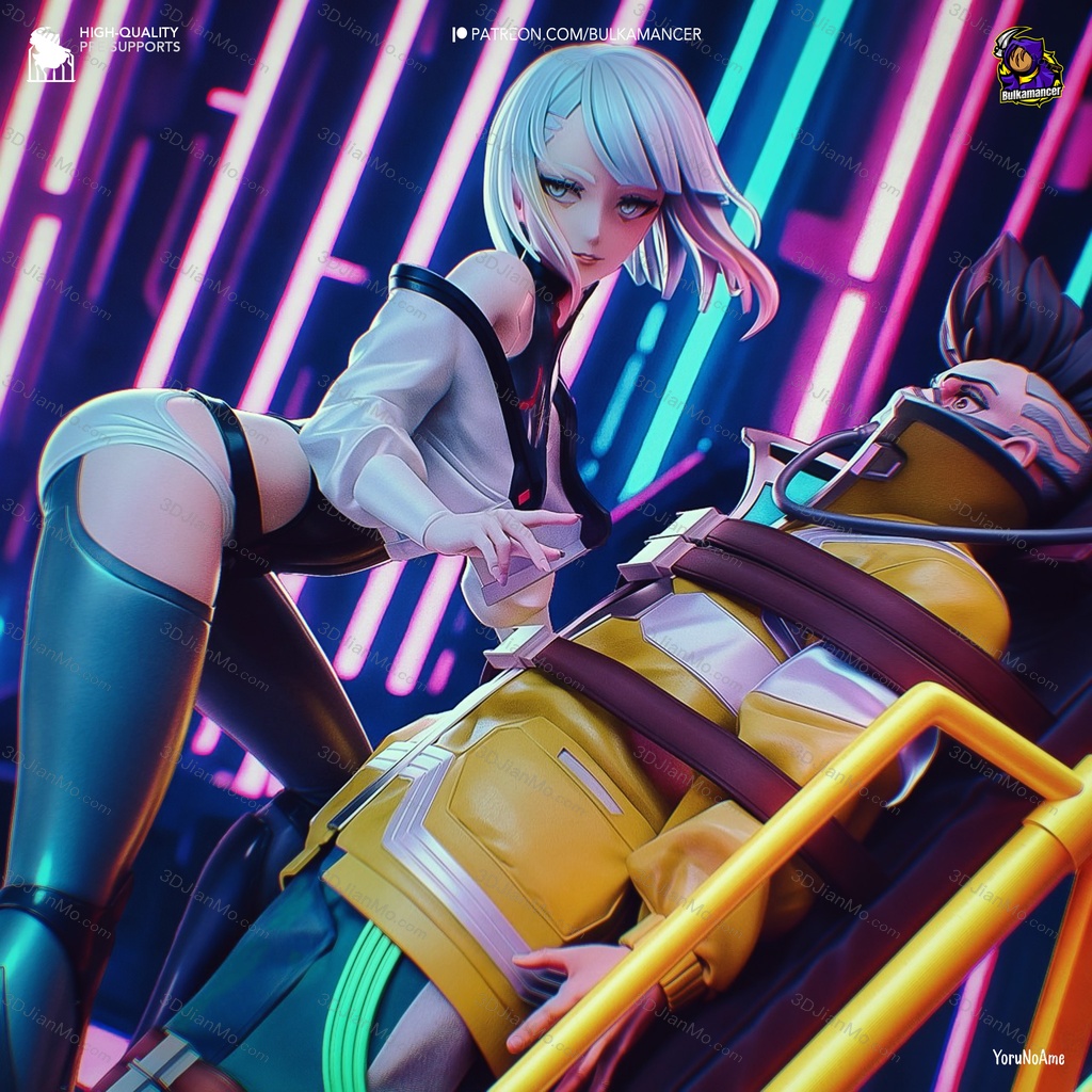 Bulkamancer 赛博朋克:边缘行者 露西和大卫