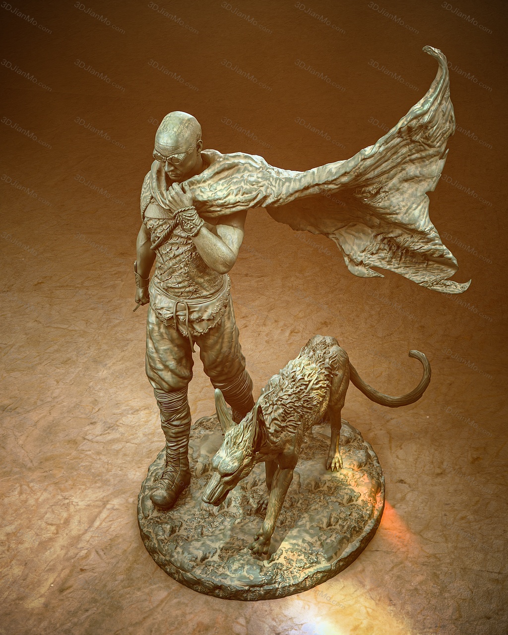 CA3D 星际传奇 雷迪克和猎犬