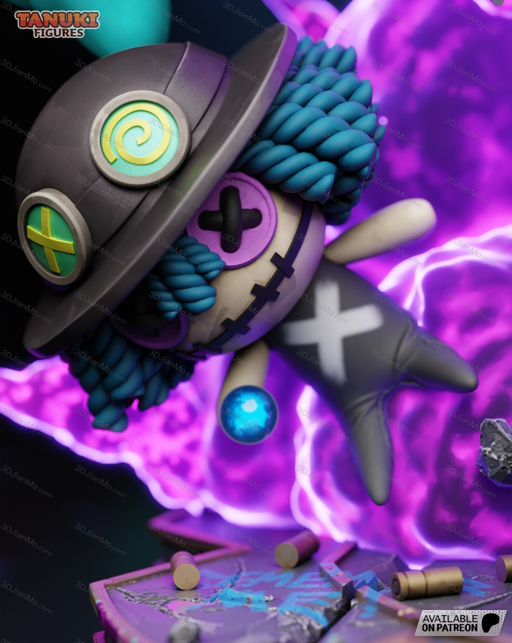 Tanuki Figures 英雄联盟 金克丝