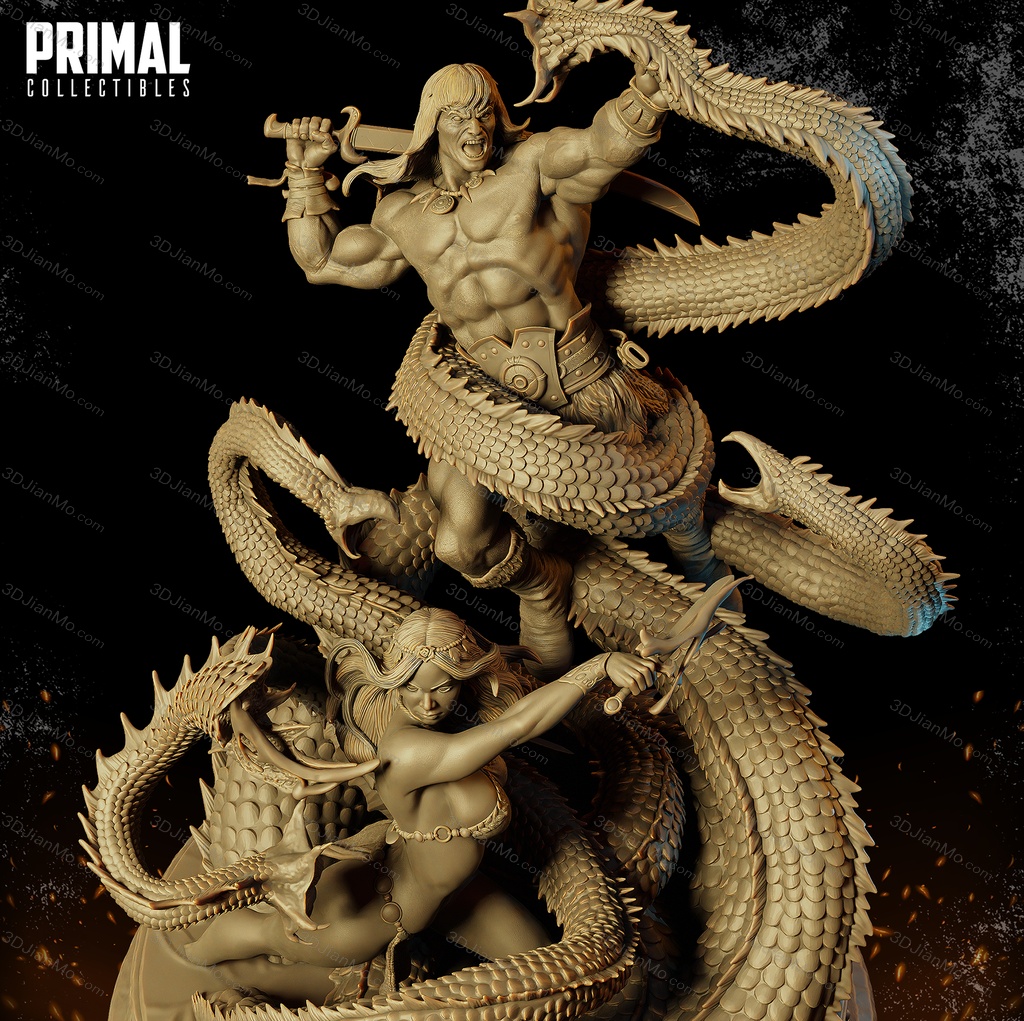 蛮王柯南 柯南和塔玛拉