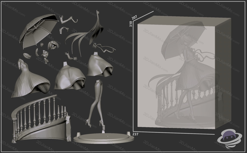 Kuru Figure 少女前线 Zas M21