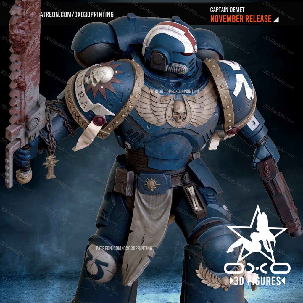 OXO3D 战锤40K 星际战士