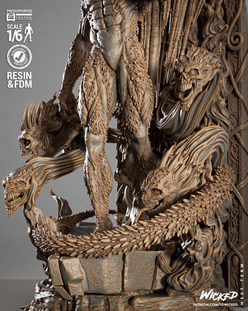 3DWicked 漫威 黑心怪