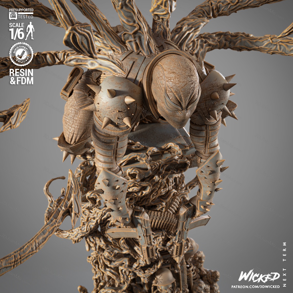 3DWicked 漫威 毒液特工