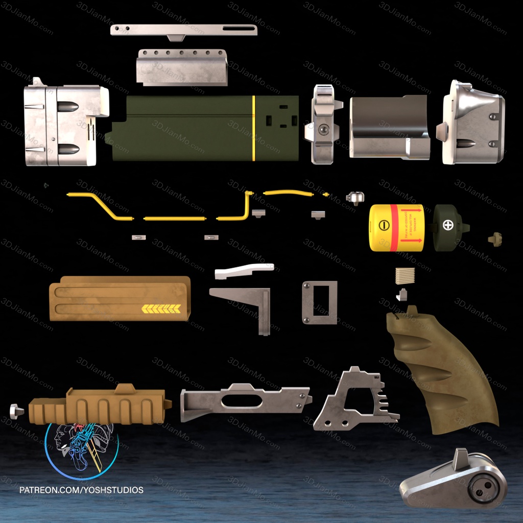 Yosh 辐射 激光手枪