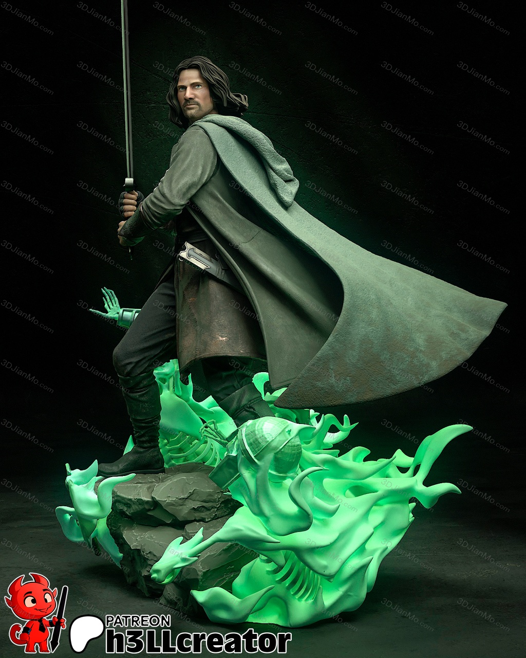 H3LL 指环王 阿拉贡