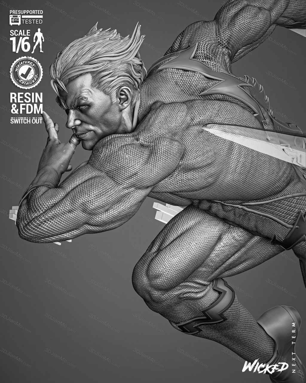 3DWicked 漫威 快银