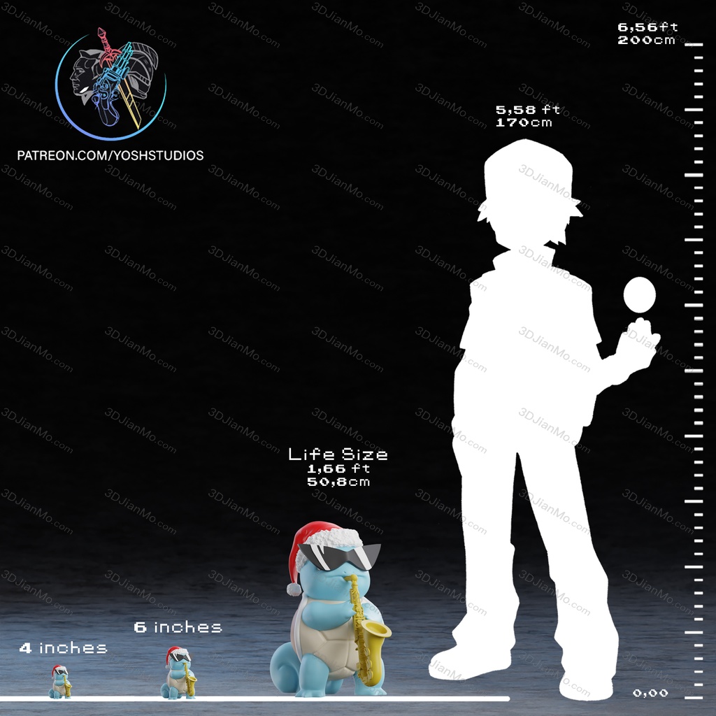 Yosh 精灵宝可梦 杰尼龟