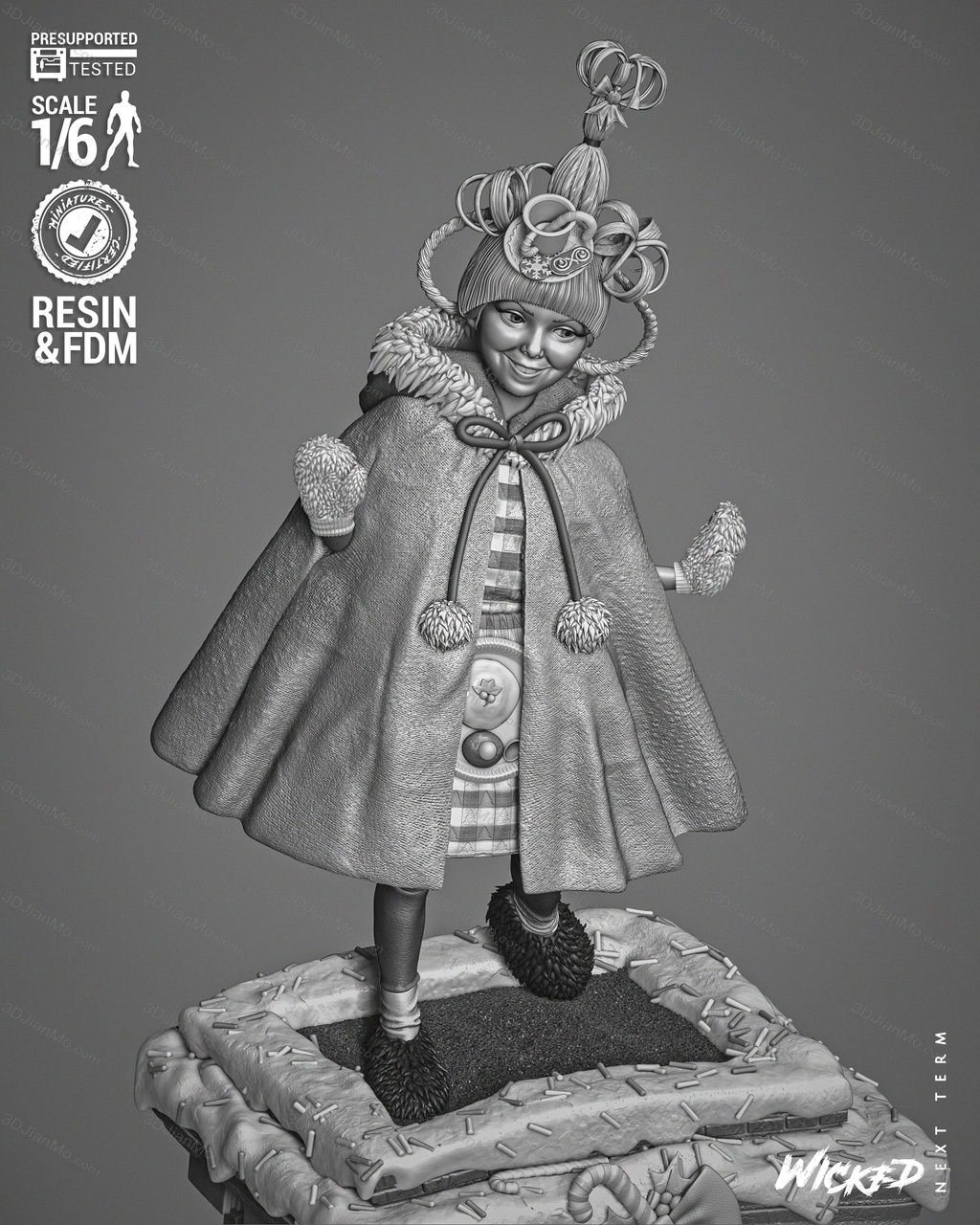 3DWicked 绿毛怪格林奇 辛迪·露