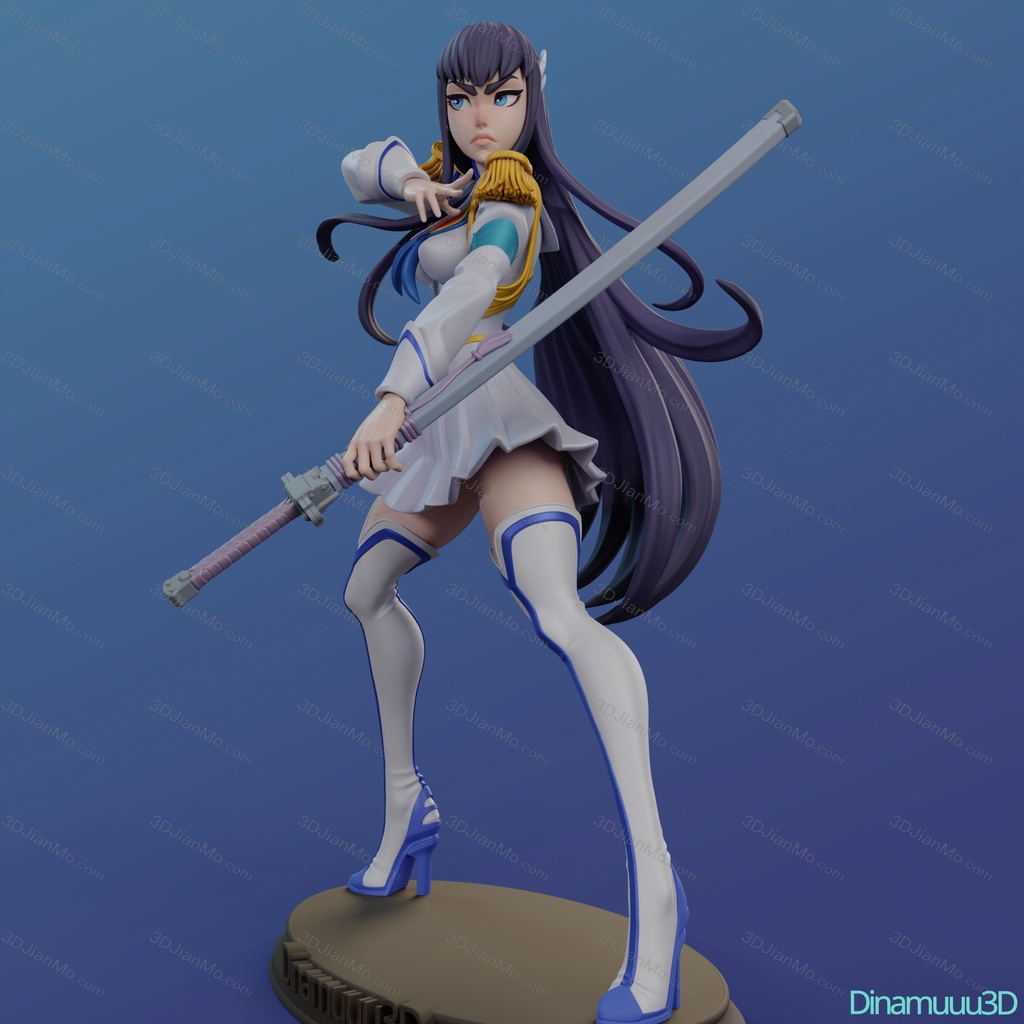 Dinamuuu 3D 斩服少女 鬼龙院皐月