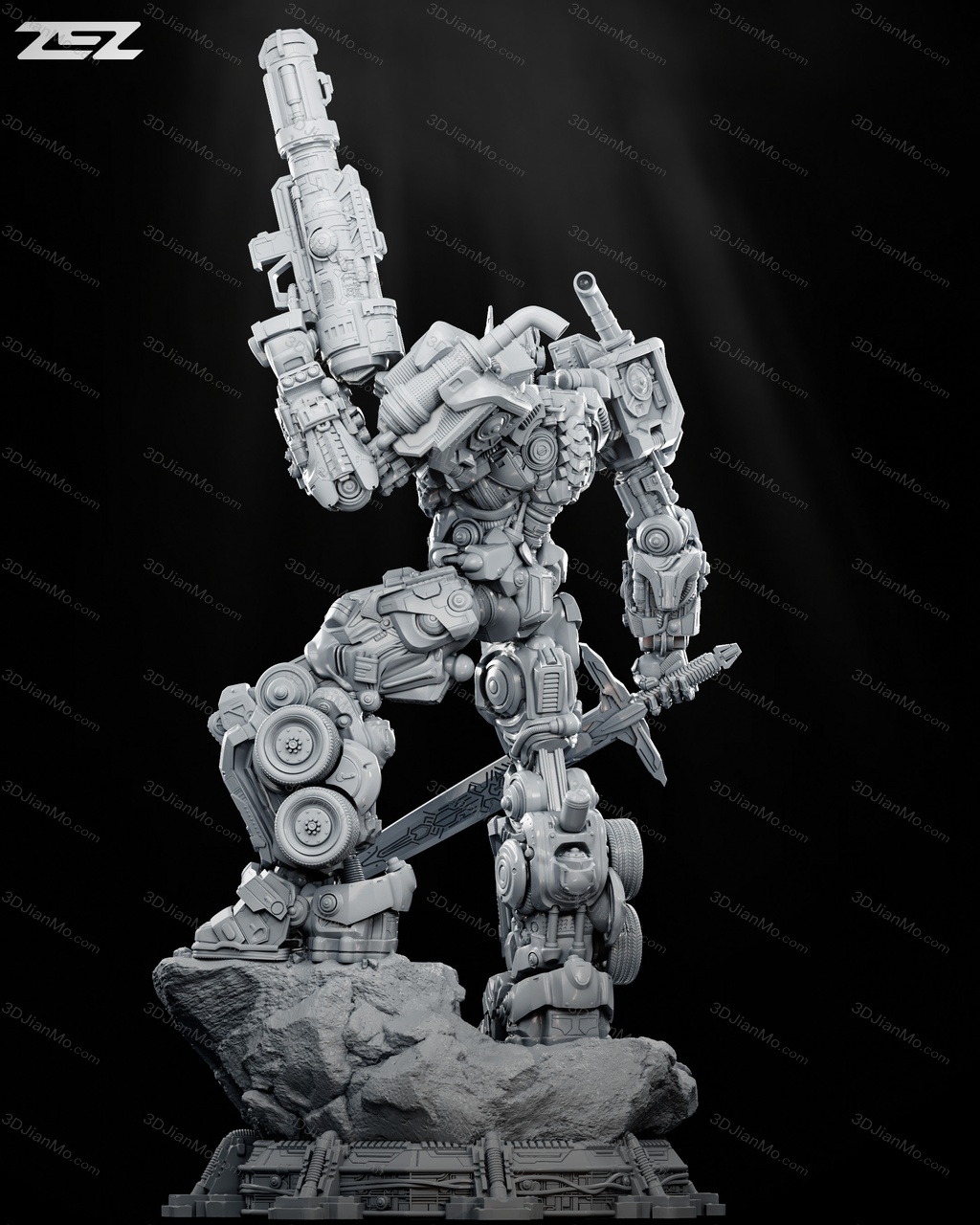 ZEZ STUDIOS 变形金钢 擎天柱