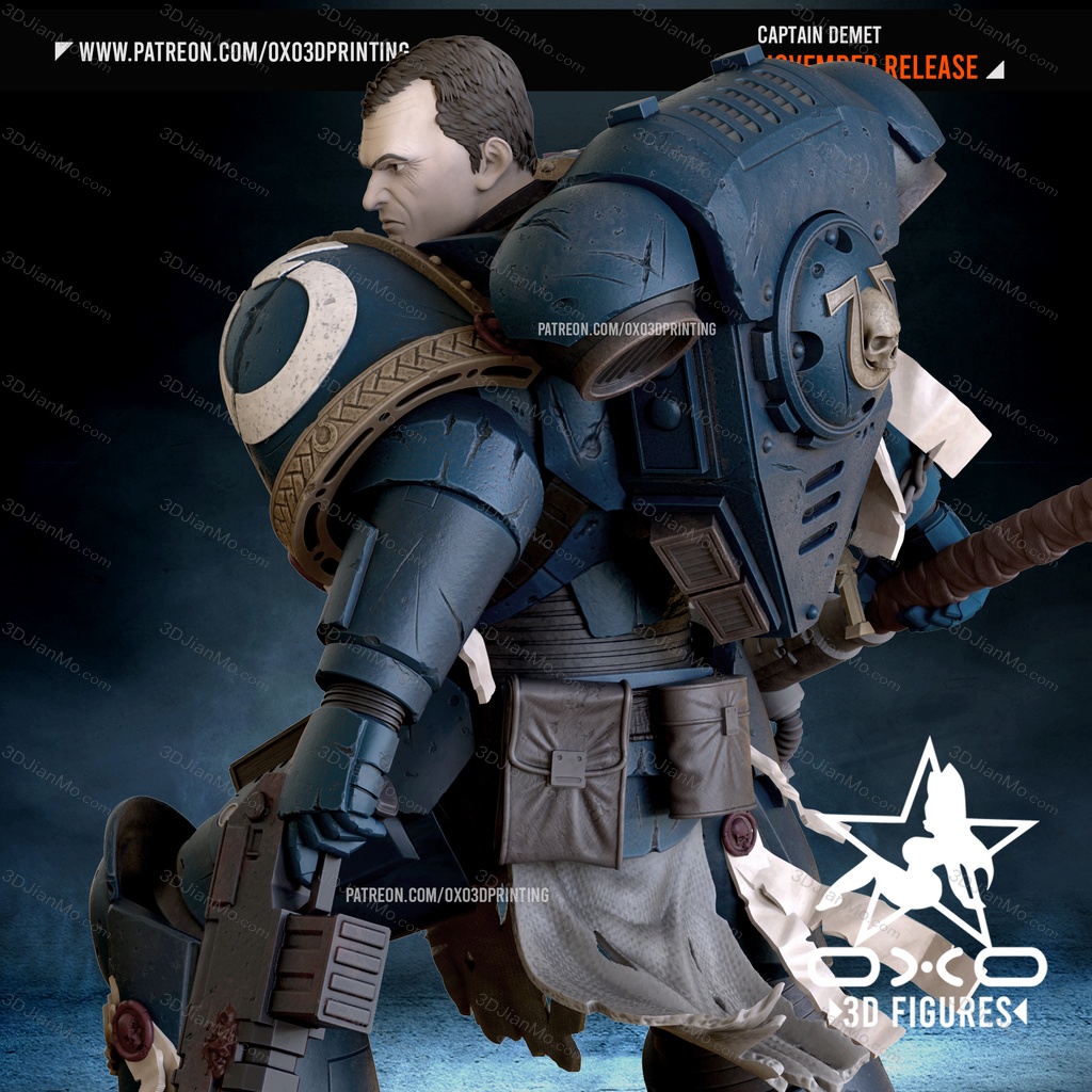 OXO3D 战锤40K 星际战士