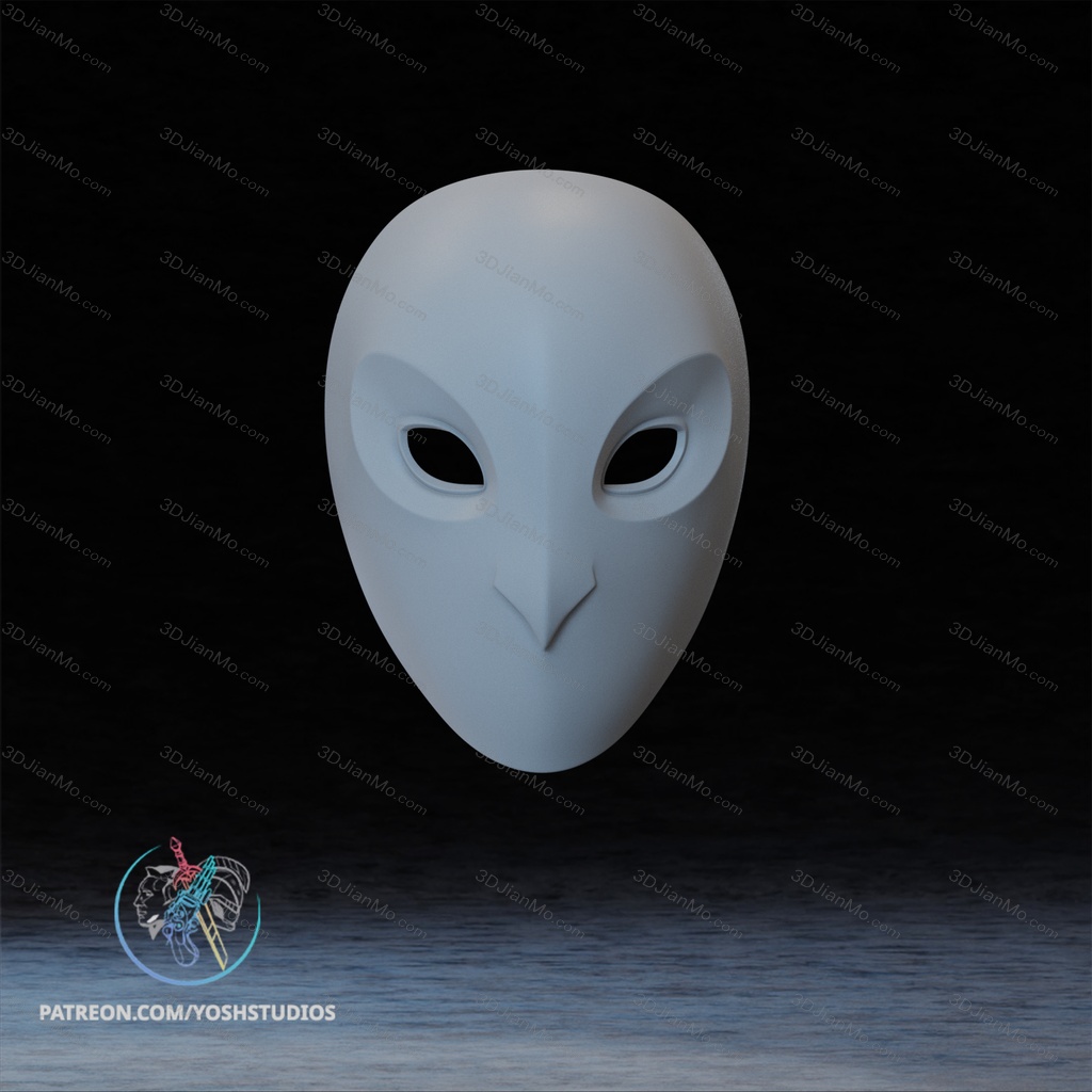 Yosh 猫头鹰万圣节面具