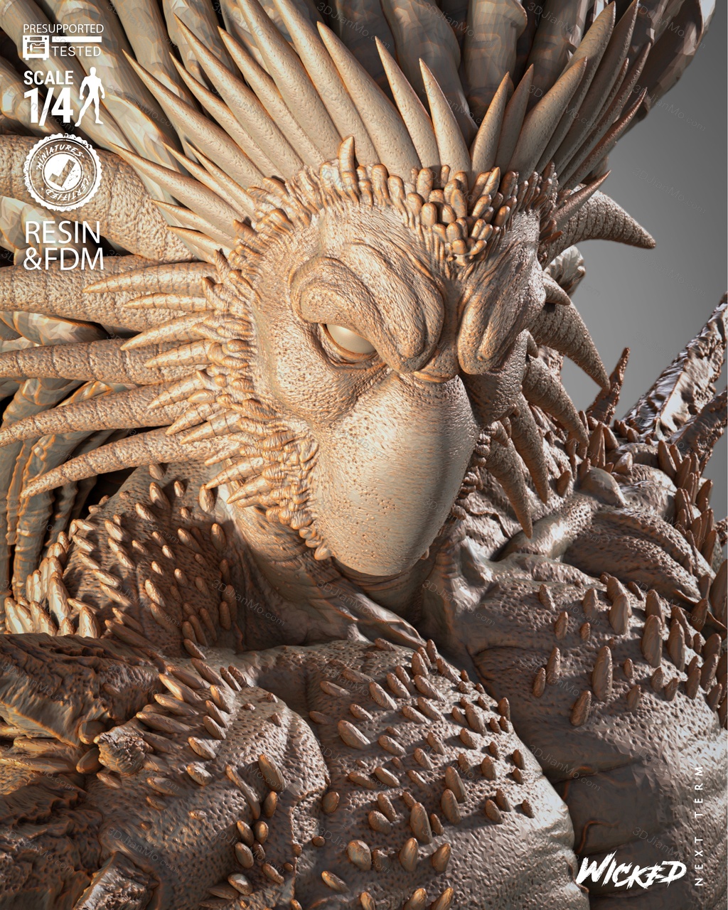 3DWicked 漫威 黑心怪