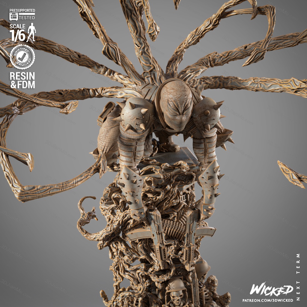 3DWicked 漫威 毒液特工