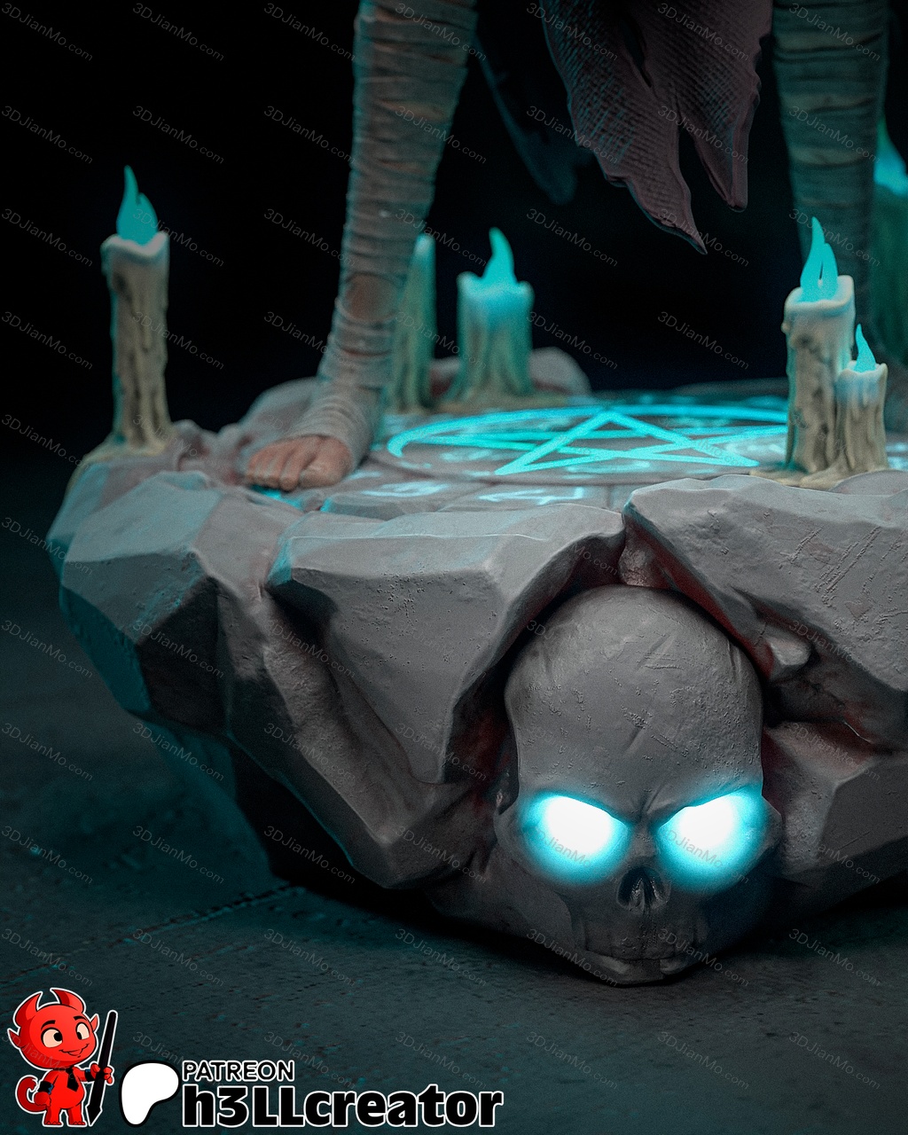 H3LL 博德之门 白骨老爹