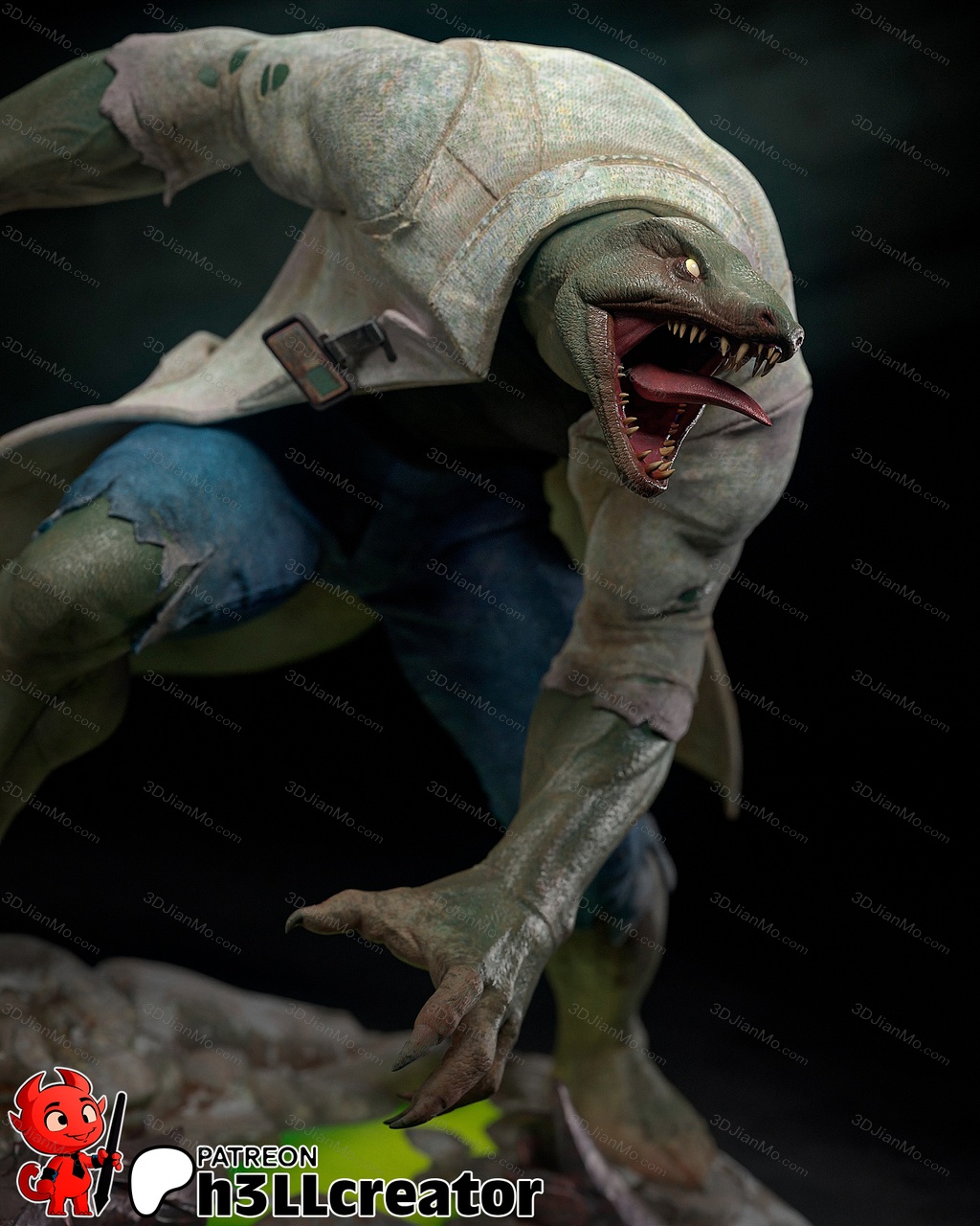 H3LL 漫威 蜥蜴教授