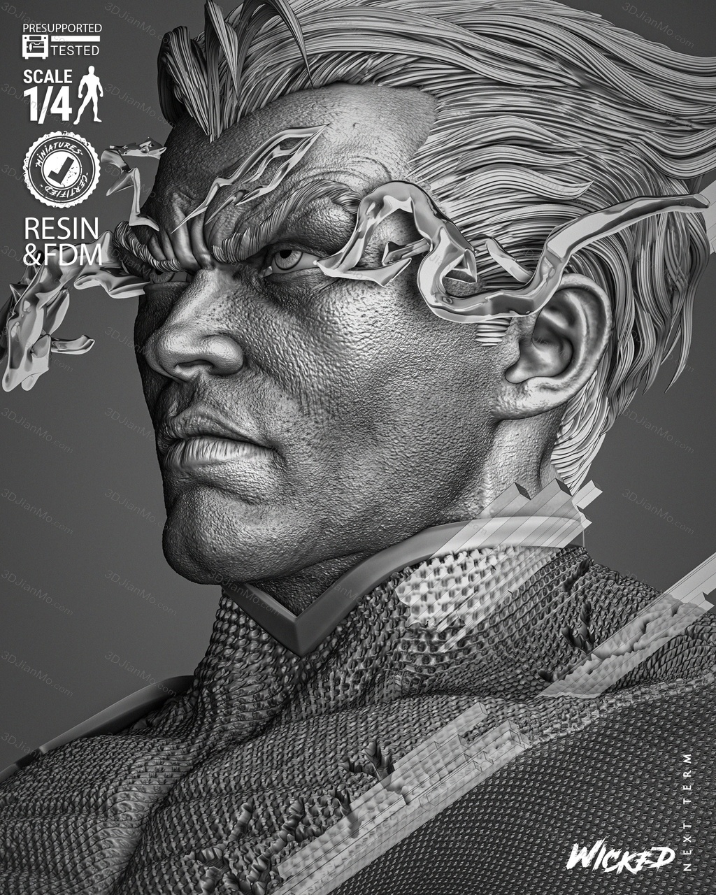 3DWicked 漫威 快银