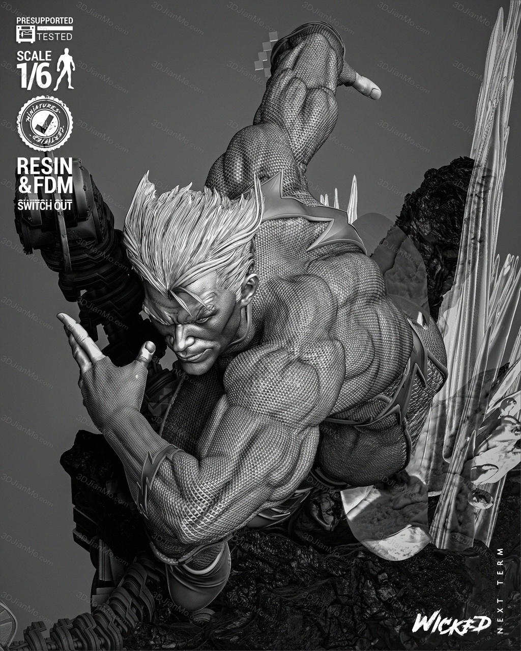 3DWicked 漫威 快银