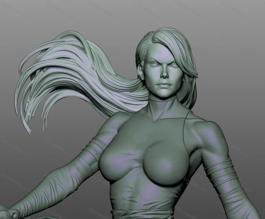 BrunoArt3D 漫威 灵蝶