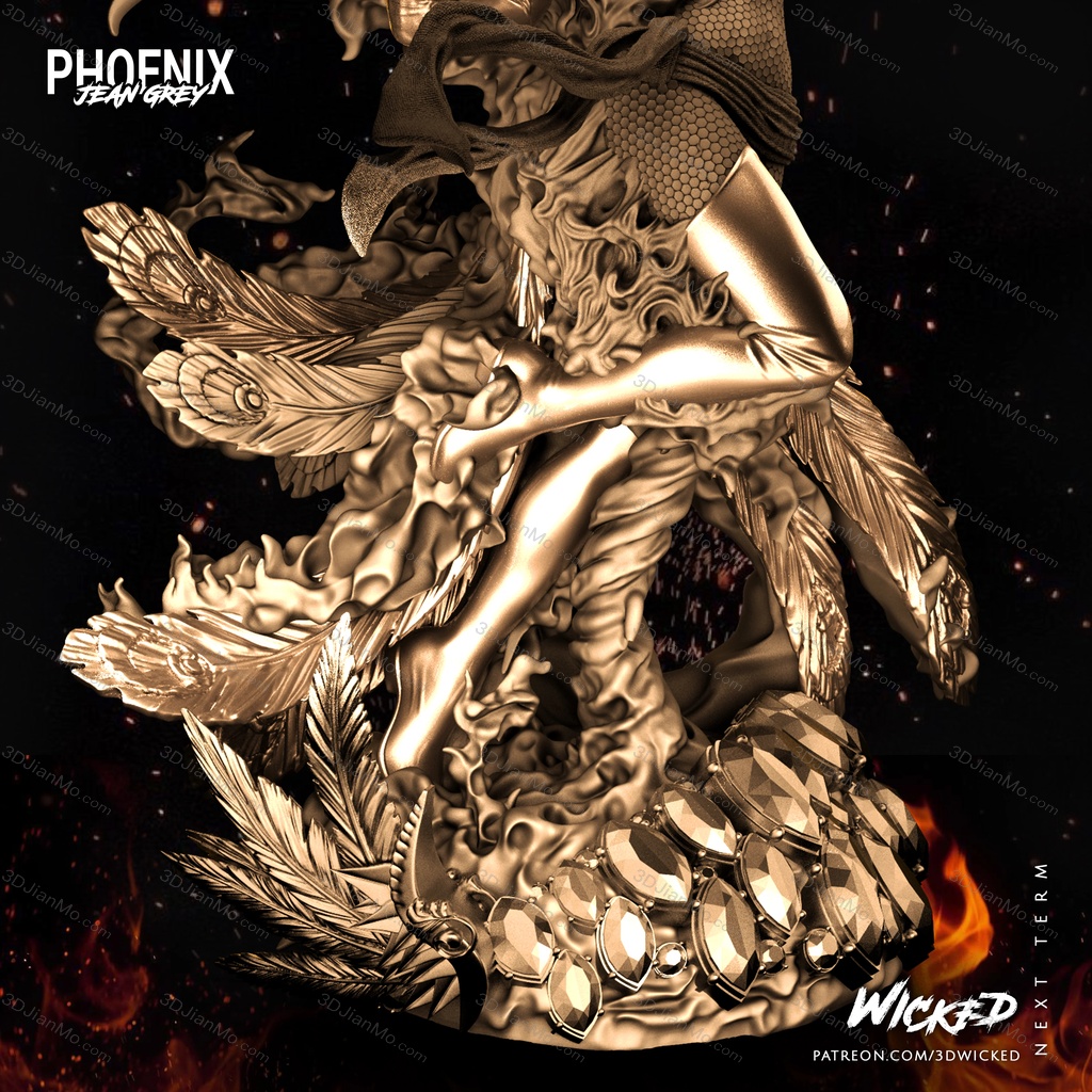 3DWicked 漫威 凤凰女